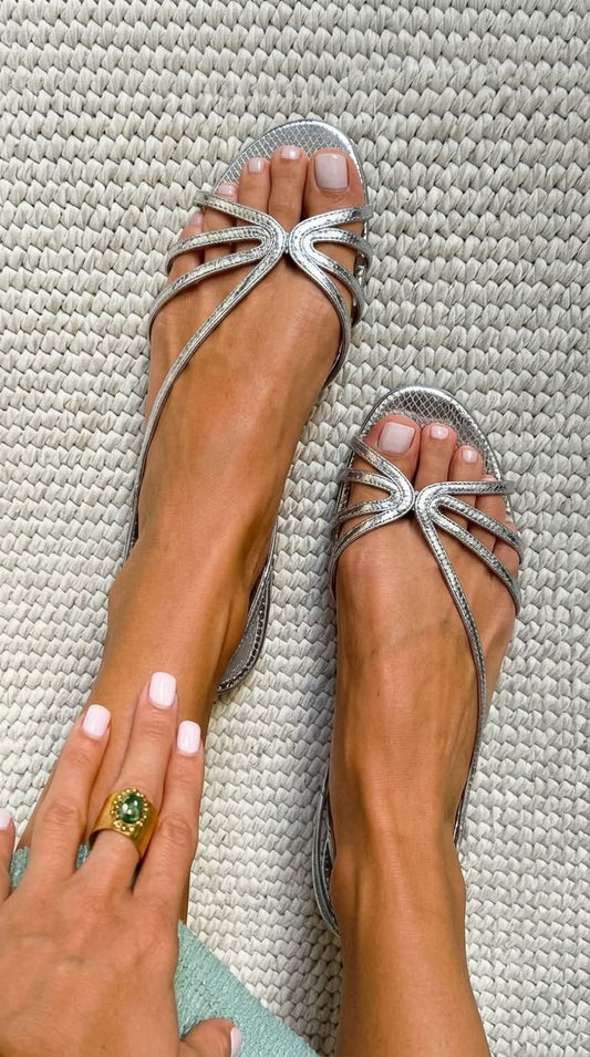 CAMILLE™ | SANDALIAS DORADAS DE ELEGANCIA VERANIEGA