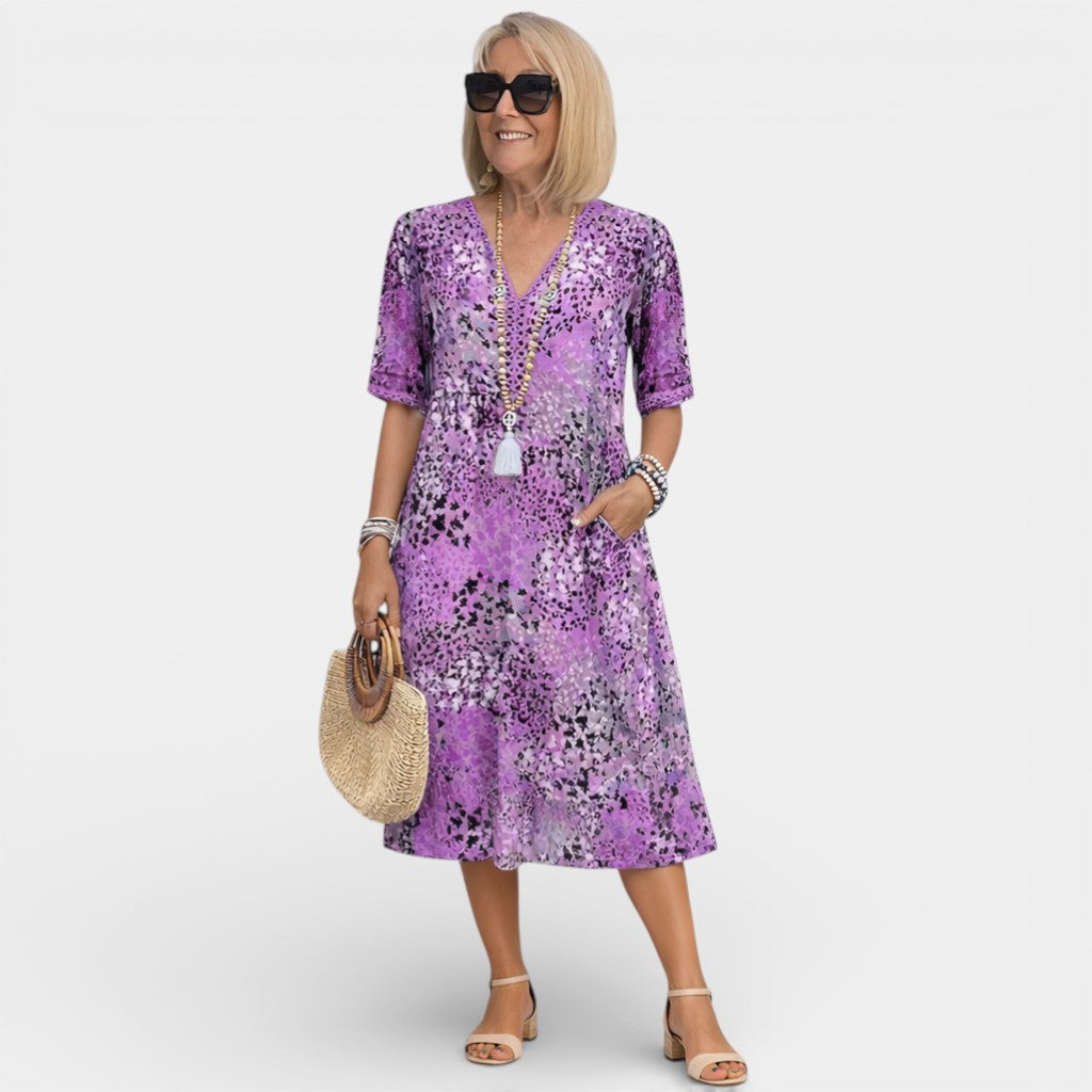 Adèle | Vestido con escote en V
