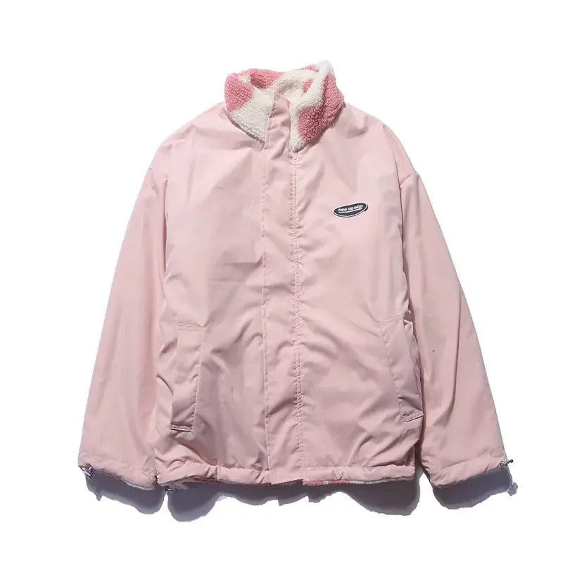 ELSIE | CHAQUETA REVERSIBLE DE CORAZONES
