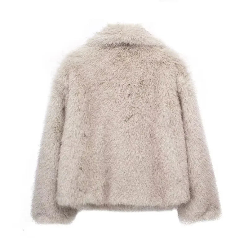 INES | CHAQUETA ELEGANTE DE PELO