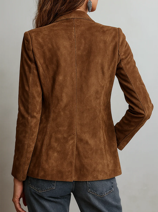 MARCELLE | BLAZER VINTAGE MARRÓN