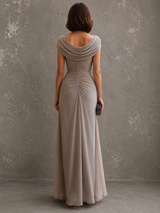 VESTIDO AURORA LARGO ELEGANTE