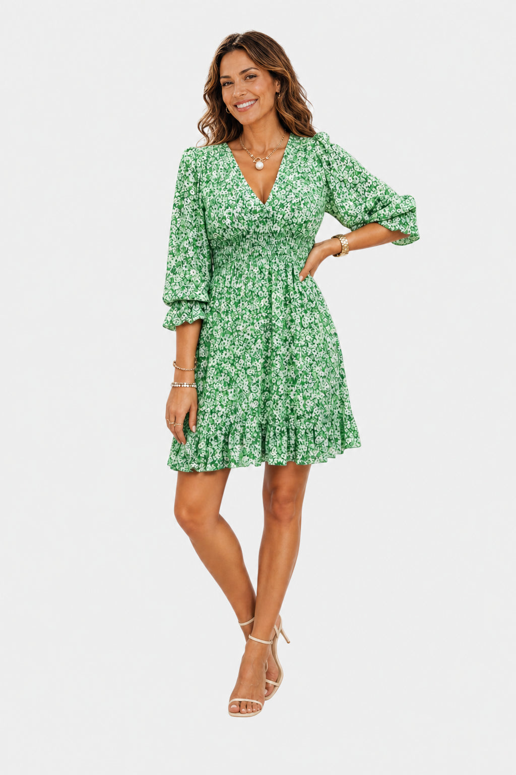 ADRASTE | VESTIDO FLORAL ELEGANTE