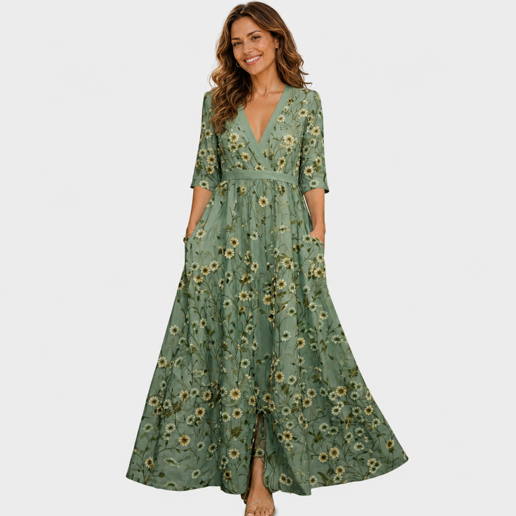 AMELIA | VESTIDO MAXI ELEGANTE