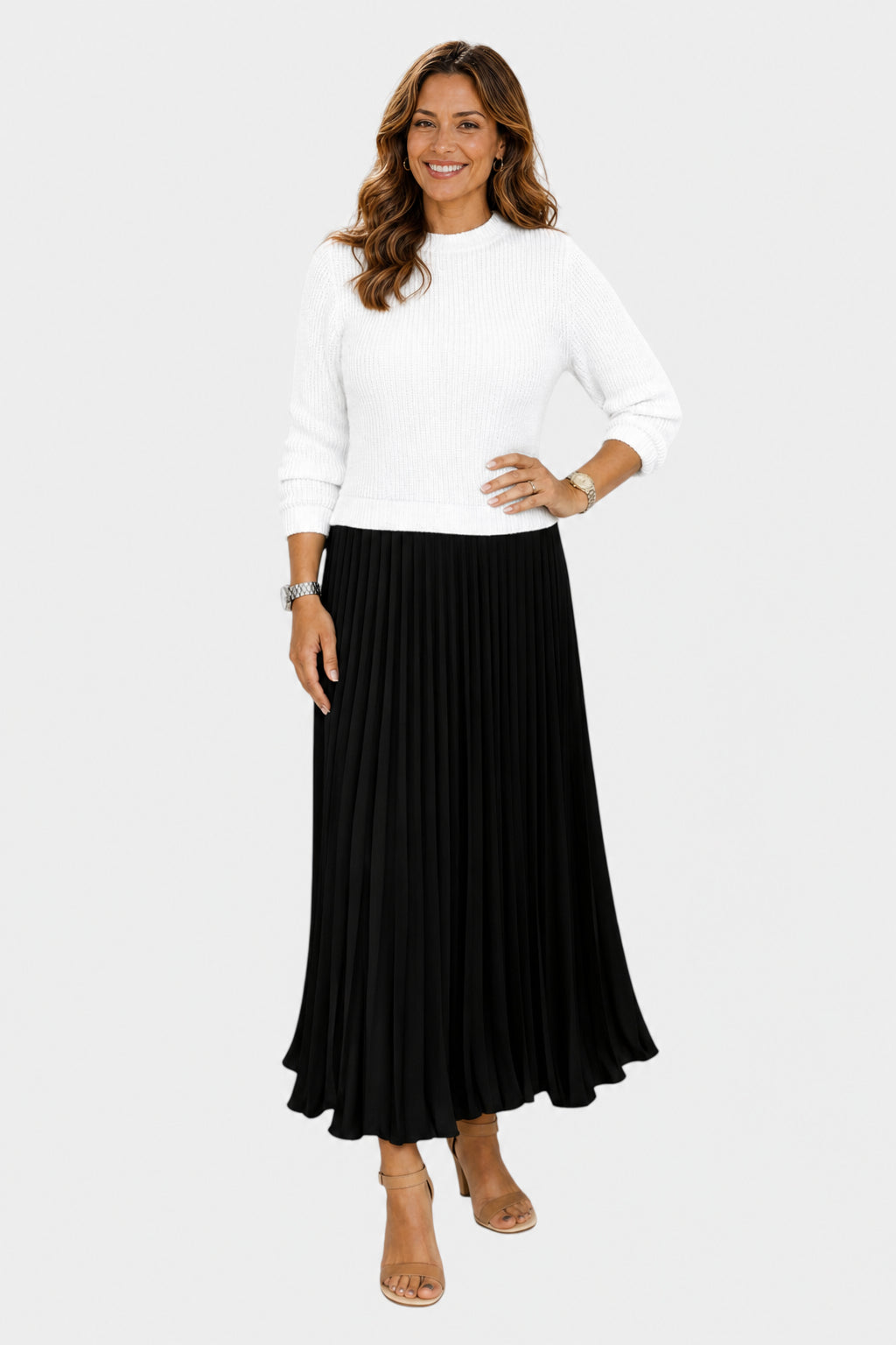 BEATRIZ | VESTIDO EFECTO BLUSA