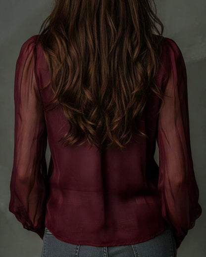 BLUSA MEDIA CREMALLERA PUNTO MANGAS-LARGAS