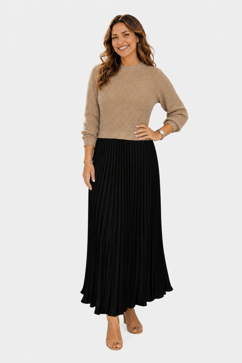 BEATRIZ | VESTIDO EFECTO BLUSA