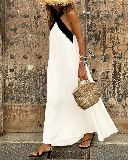 VICTORIA | VESTIDO LARGO CRUZADO