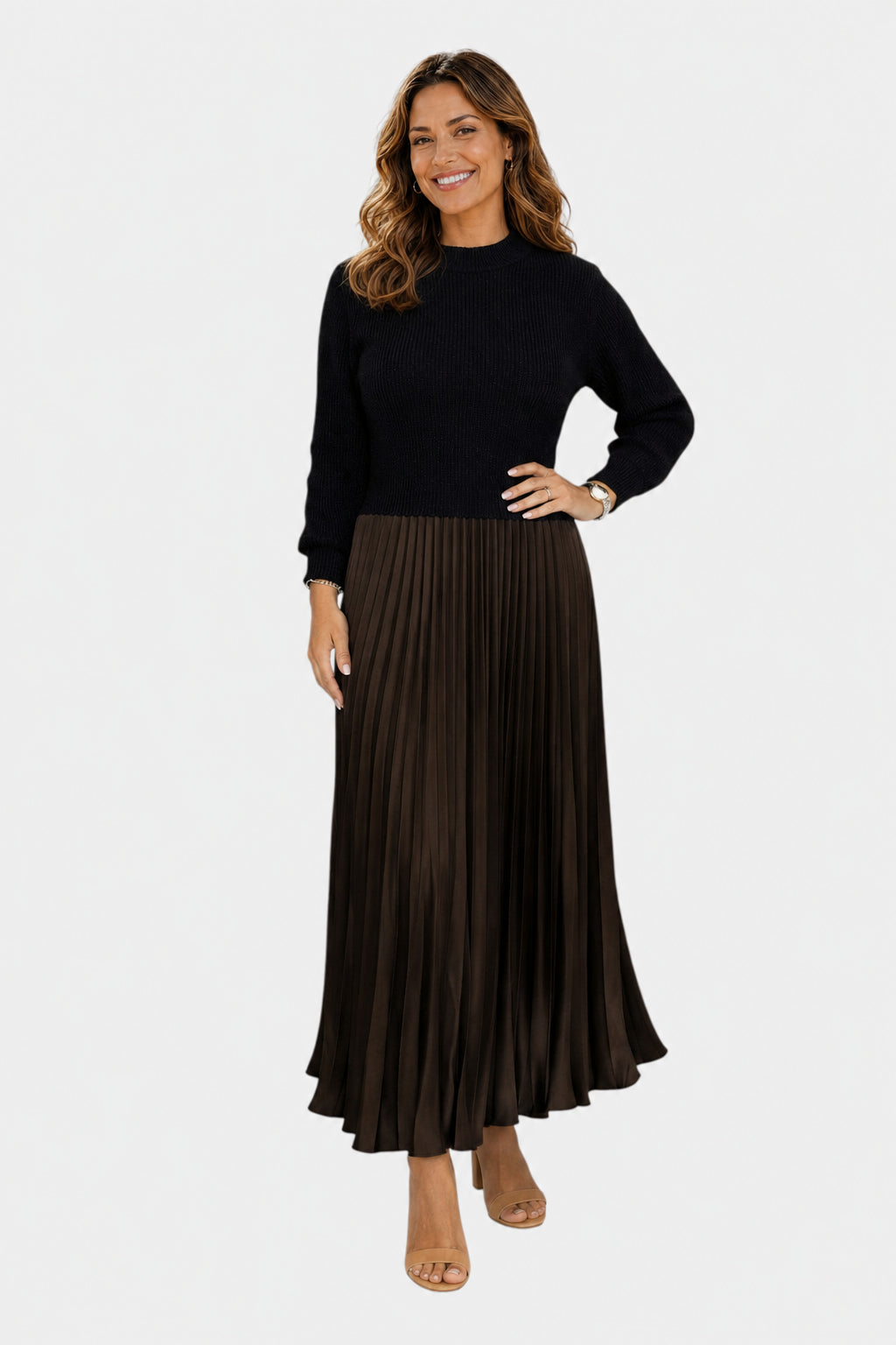 BEATRIZ | VESTIDO EFECTO BLUSA