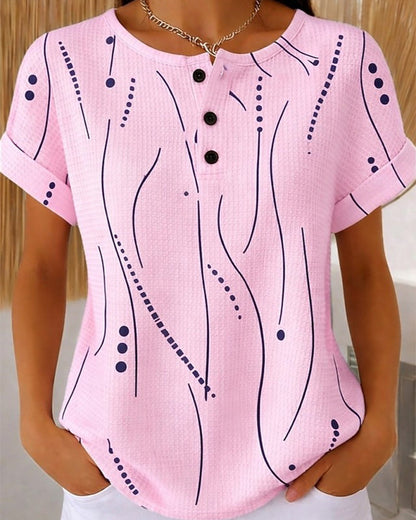 CAMISETA CUELLO REDONDO MANGA CORTA