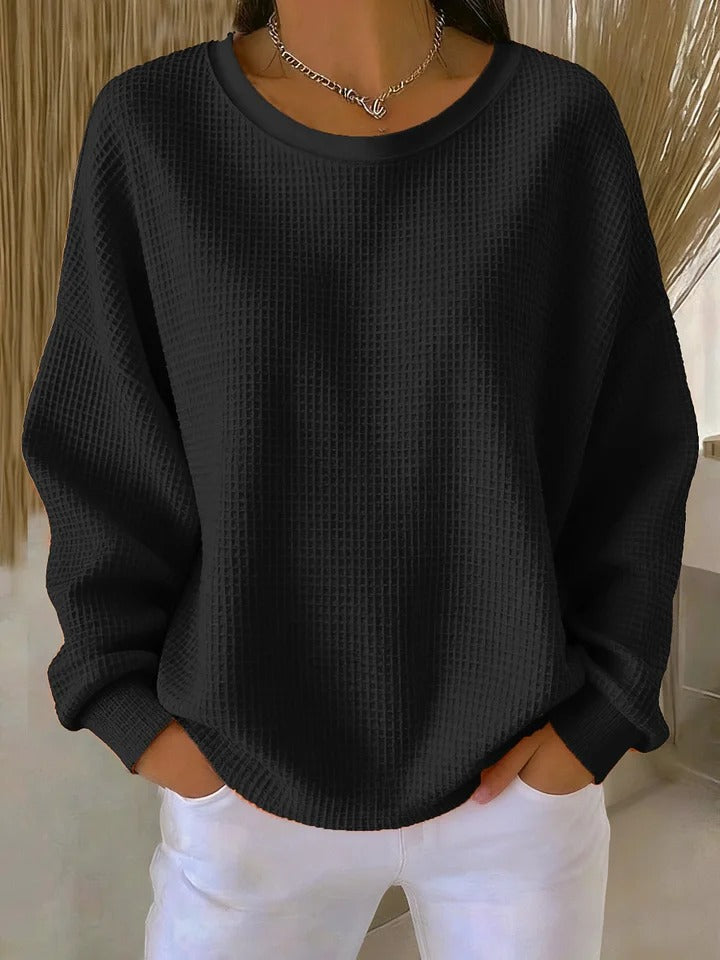 DARIA LORENA | JERSEY TEXTURIZADO OVERSIZE PAULINE