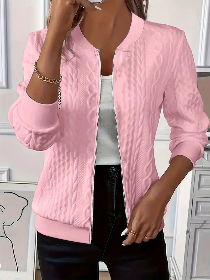 ZARA | CHAQUETA CON CREMALLERA