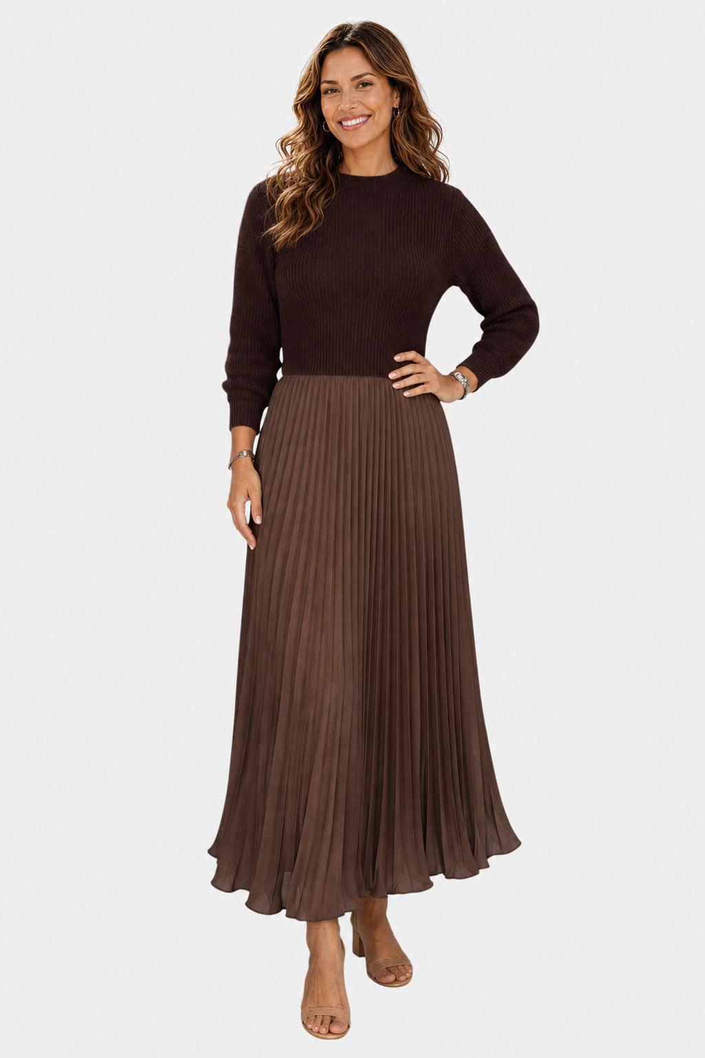 BEATRIZ | VESTIDO EFECTO BLUSA