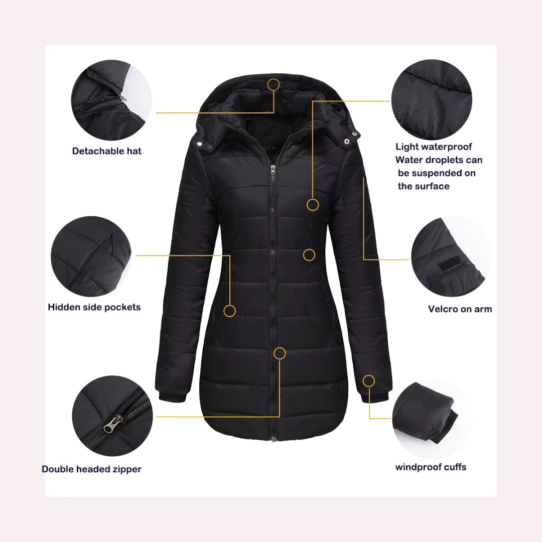 MELISSA | ABRIGO TÉRMICO CON CAPUCHA