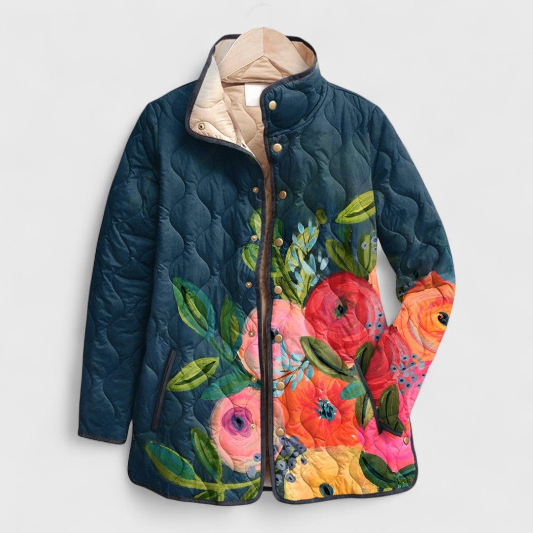 HOLLY | CHAQUETA ACOLCHADA FLORAL