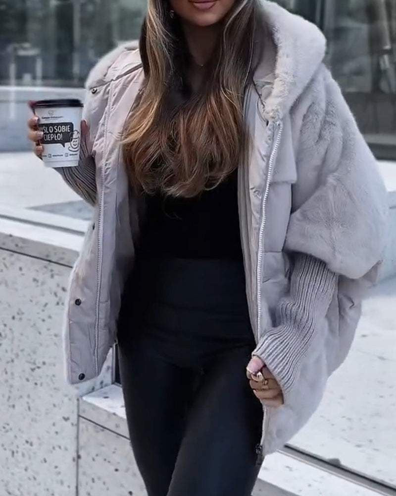 EVIE | ABRIGO CÁLIDO CON CAPUCHA