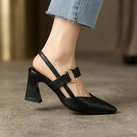 ALANA | MULES CON TACÓN