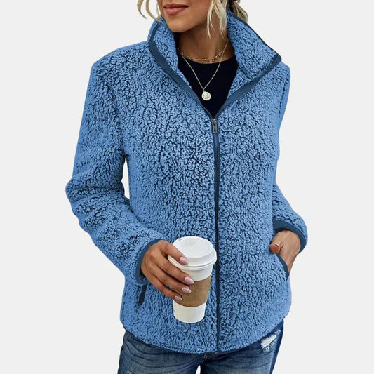 EVIE | CHAQUETA ELEGANTE DE PELUCHE
