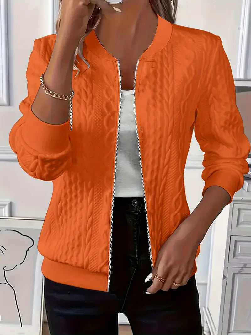 ZARA | CHAQUETA CON CREMALLERA