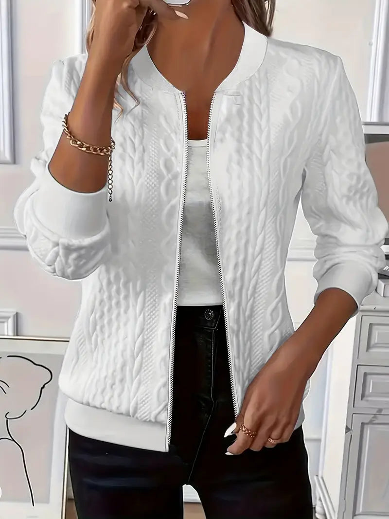 ZARA | CHAQUETA CON CREMALLERA