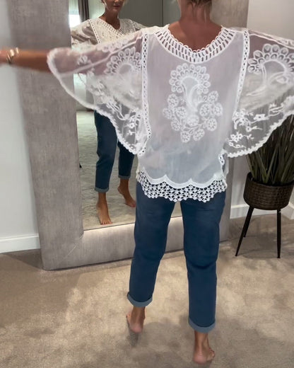 BLUSA DE V ELEGANTE