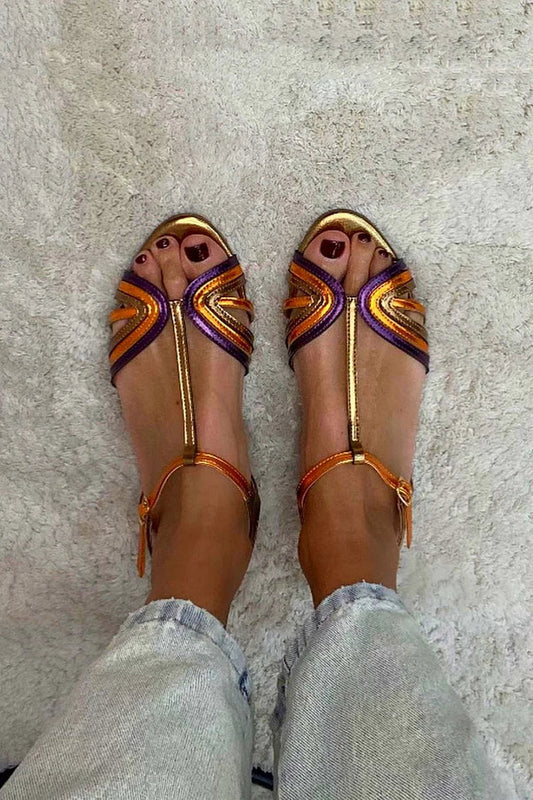 VIVIANA™ | SANDALIAS DE COLORES MEDITERRÁNEOS