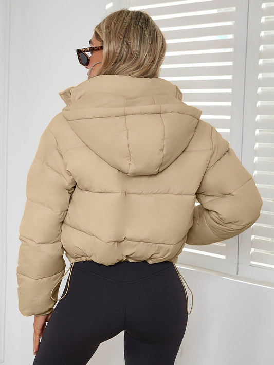 BRYONY | CHAQUETA ACOLCHADA CON CORDÓN AJUSTABLE