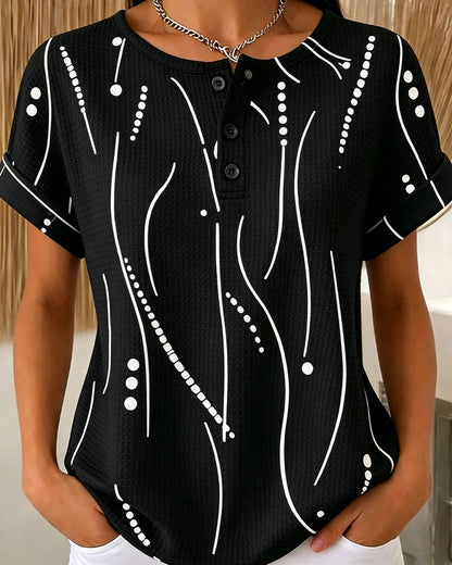 CAMISETA CUELLO REDONDO MANGA CORTA