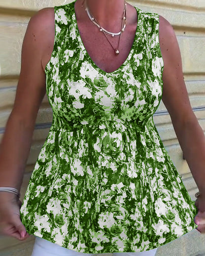 TOP DE TIRANTES SEXY ESTAMPADO SIN MANGAS