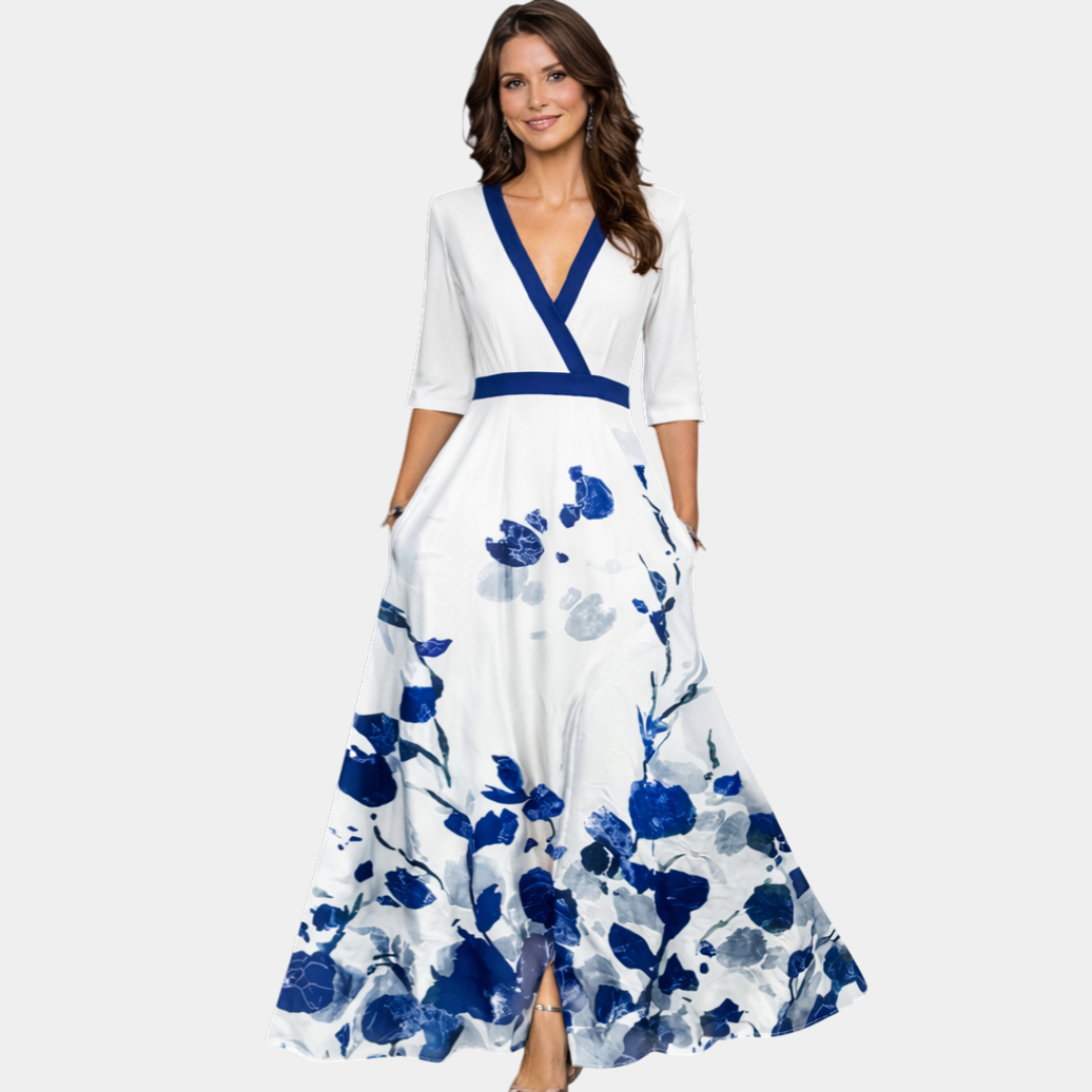 Amélie | Vestido maxi elegante