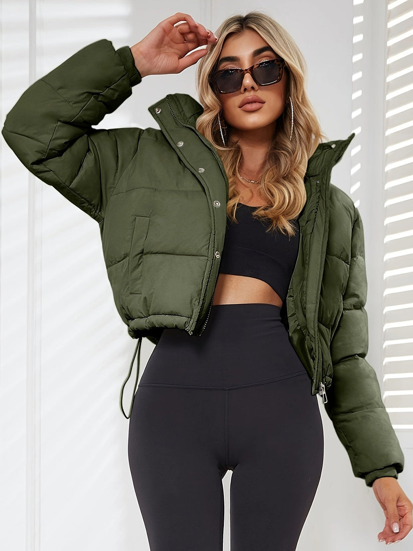 BRYONY | CHAQUETA ACOLCHADA CON CORDÓN AJUSTABLE