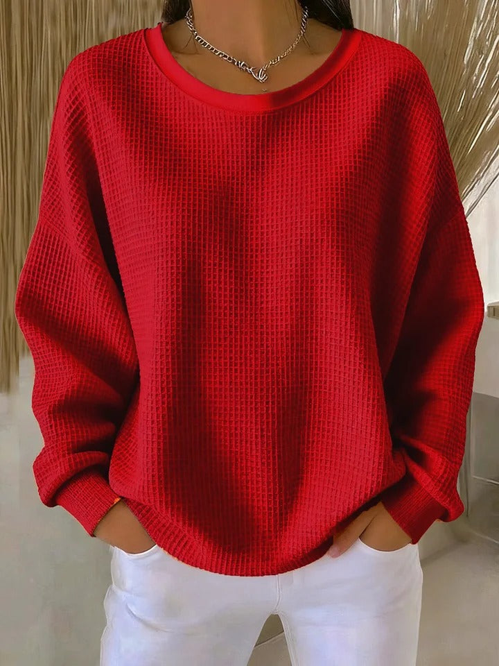 DARIA LORENA | JERSEY TEXTURIZADO OVERSIZE PAULINE