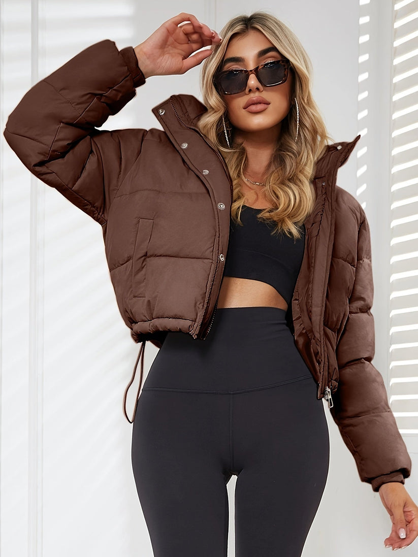 BRYONY | CHAQUETA ACOLCHADA CON CORDÓN AJUSTABLE