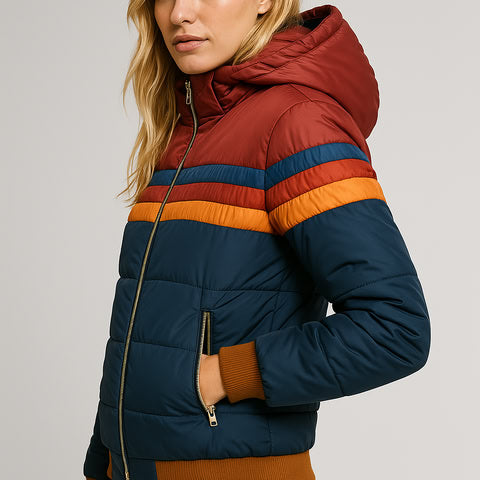JENNIFER | CHAQUETA RETRO ACOLCHADA