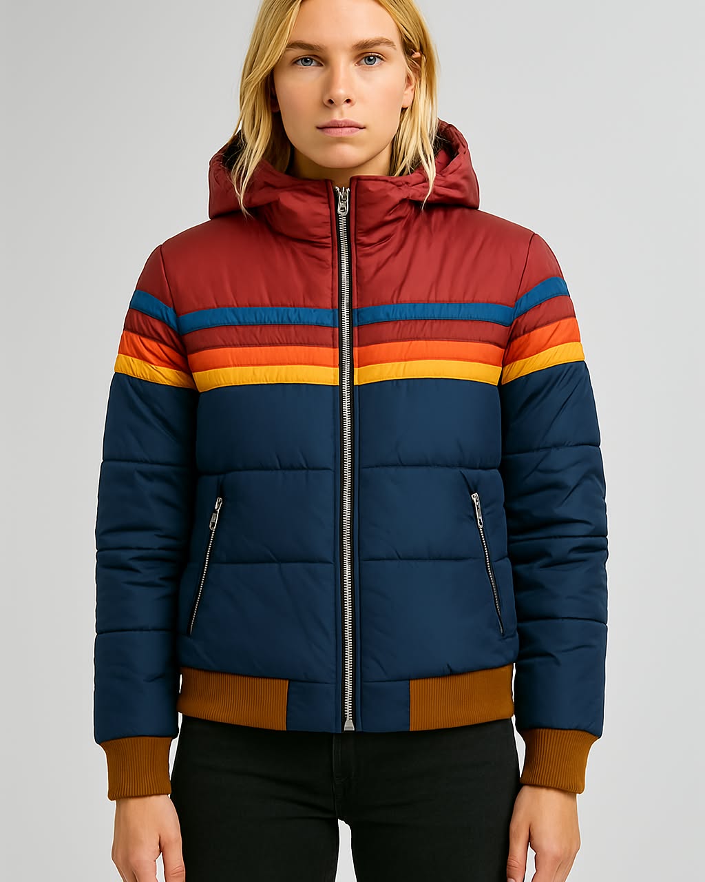 JENNIFER | CHAQUETA RETRO ACOLCHADA