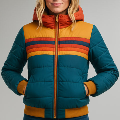 JENNIFER | CHAQUETA RETRO ACOLCHADA