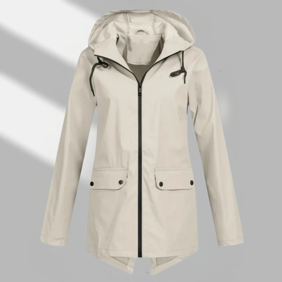 LUCY | ABRIGO IMPERMEABLE Y CORTAVIENTO