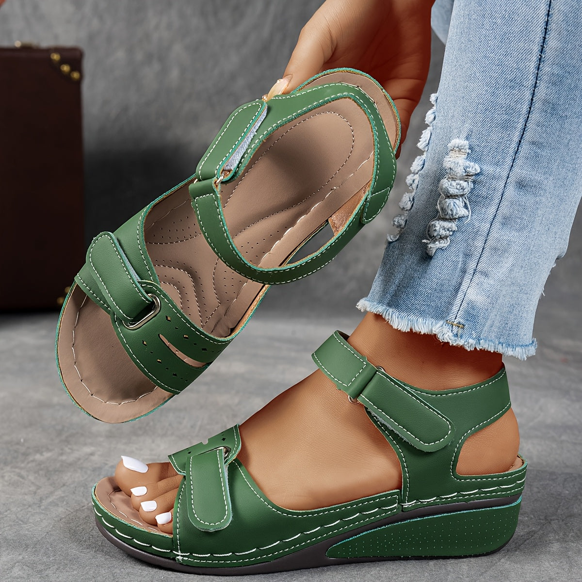 ELIANA ORTHOSTYLE | Sandalias de verano ortopédicas con comodidad total y elegancia diaria