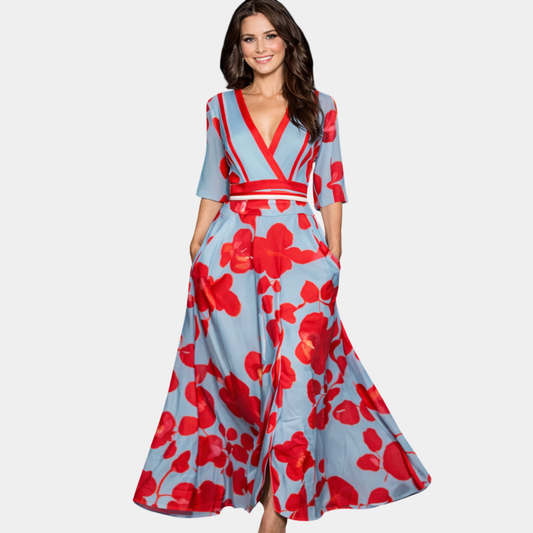Amélie | Vestido maxi elegante