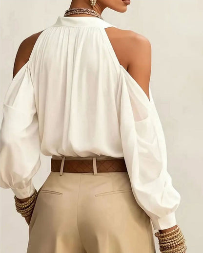 BLUSA HOMBROS DESCUBIERTOS MODERNO