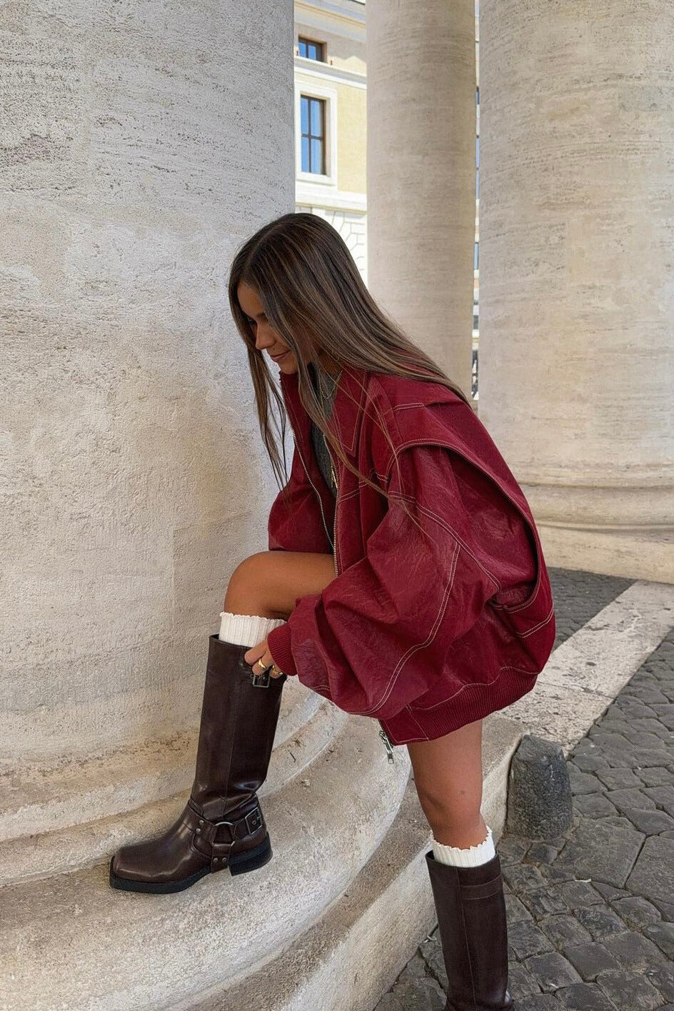 LOUISA | CHAQUETA CON CREMALLERA