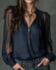 BLUSA MEDIA CREMALLERA PUNTO MANGAS-LARGAS