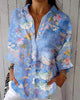 CAMISA MODERNO ESTAMPADO CUELLO VUELTO
