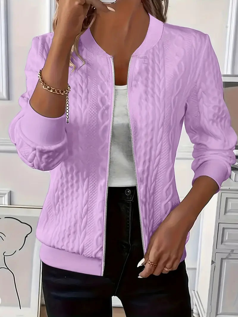ZARA | CHAQUETA CON CREMALLERA