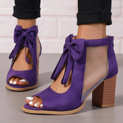 SANDALIAS CON LAZO COMFORT