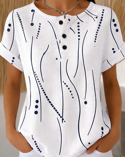 CAMISETA CUELLO REDONDO MANGA CORTA
