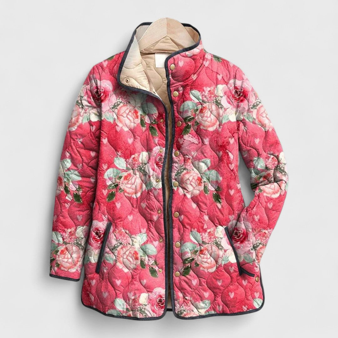 HOLLY | CHAQUETA ACOLCHADA FLORAL