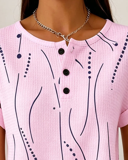 CAMISETA CUELLO REDONDO MANGA CORTA