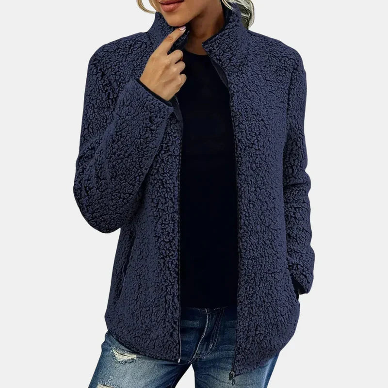 EVIE | CHAQUETA ELEGANTE DE PELUCHE