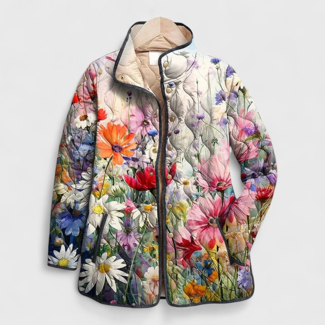 HOLLY | CHAQUETA ACOLCHADA FLORAL